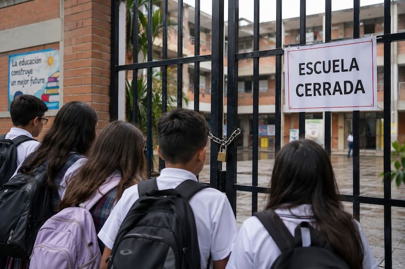 Las clases en Bogotá se extenderán hasta el 2 de octubre y ninguna escuela abrirá entre los lunes 5 y 12.