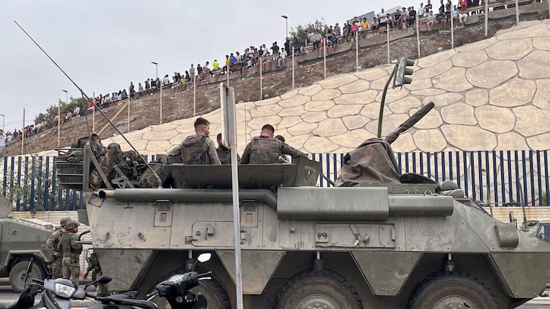 El Ministerio del Interior estimó que más de 60.000 personas cruzaron de forma irregular desde el inicio de la crisis.