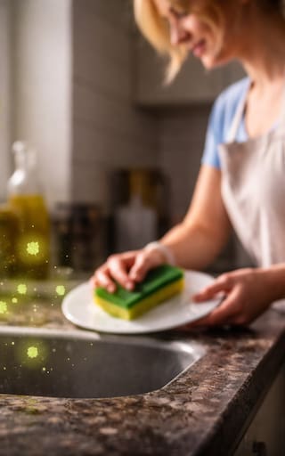 No es el inodoro: el objeto más sucio del hogar está en la cocina y podría afectar la salud
