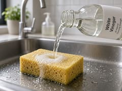 Poner vinagre blanco en la esponja de la cocina: para qué sirve y por qué muchos lo recomiendan
