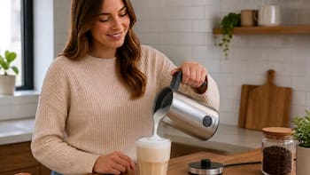 El espumador de leche más vendido de Lidl: cuenta con 4 programas distintos para obtener la textura deseada