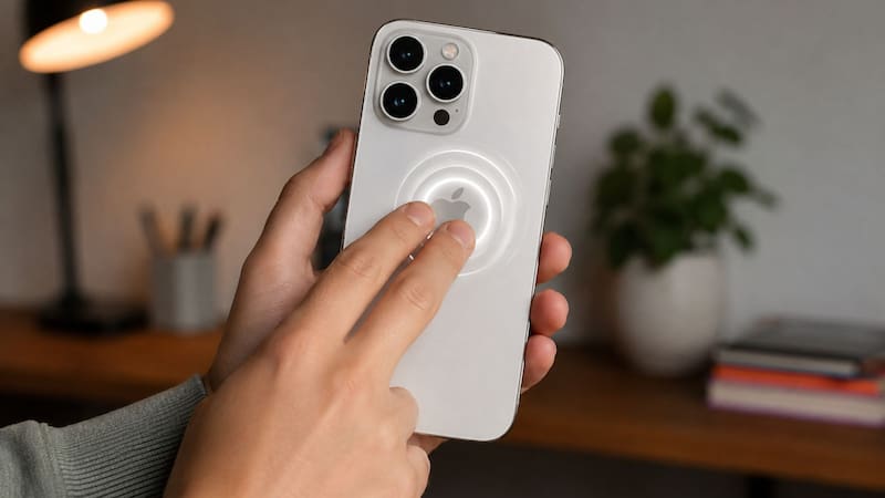 Esta función permite convertir la parte posterior del celular en un acceso directo para ejecutar acciones cotidianas en segundos.