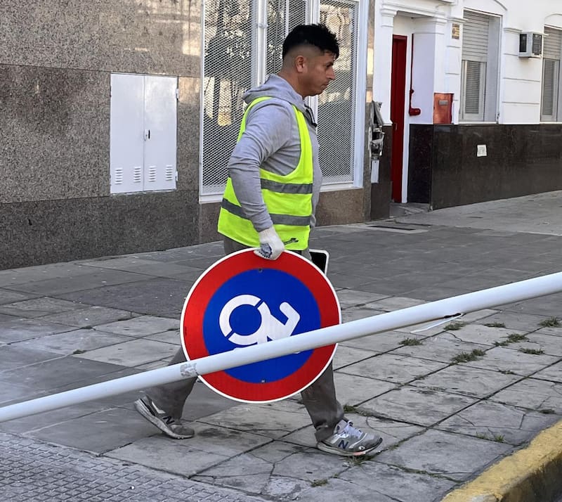 La Ciudad levantó 272 estacionamientos truchos para personas con discapacidad que no estaban habilitados. Foto: GCBA