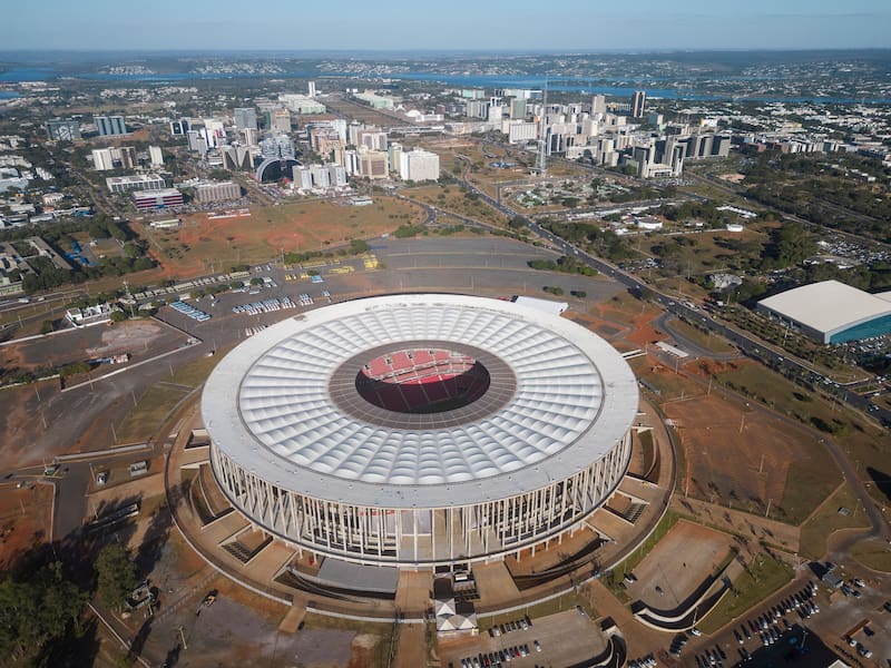 La reconstrucción del Estadio Nacional Mané Garrincha implicó renovar desde cero la estructura.