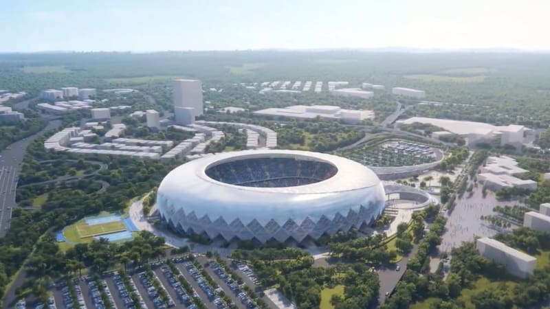 El nuevo Estadio Nacional es un proyecto de escala continental que apunta a convertirse en el estadio más grande y moderno de Centroamérica. Imagen: archivo.