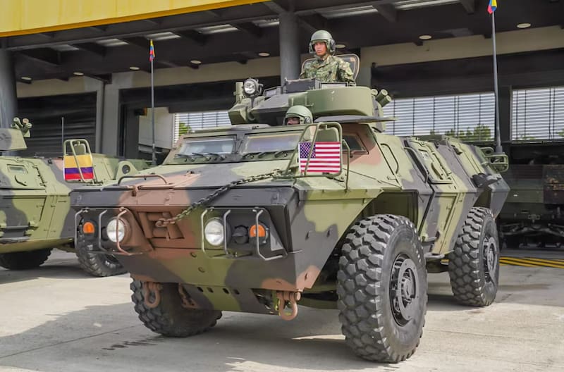 La cooperación entre Estados Unidos y Colombia se mantiene activa con nuevas entregas de equipamiento militar.