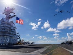 Estados Unidos da un paso clave hacia la Tercera Guerra Mundial: Donald Trump despliega el mayor portaaviones del país en un territorio en disputa