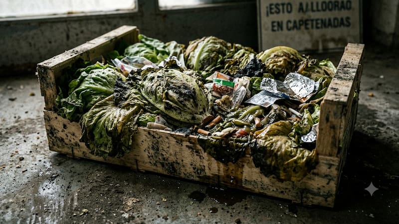 Estados Unidos reportó 2 muertes por “diarrea explosiva” acusan a México de vender lechuga contaminada.