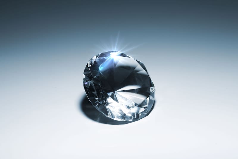 Imagen representativa de un diamante.
