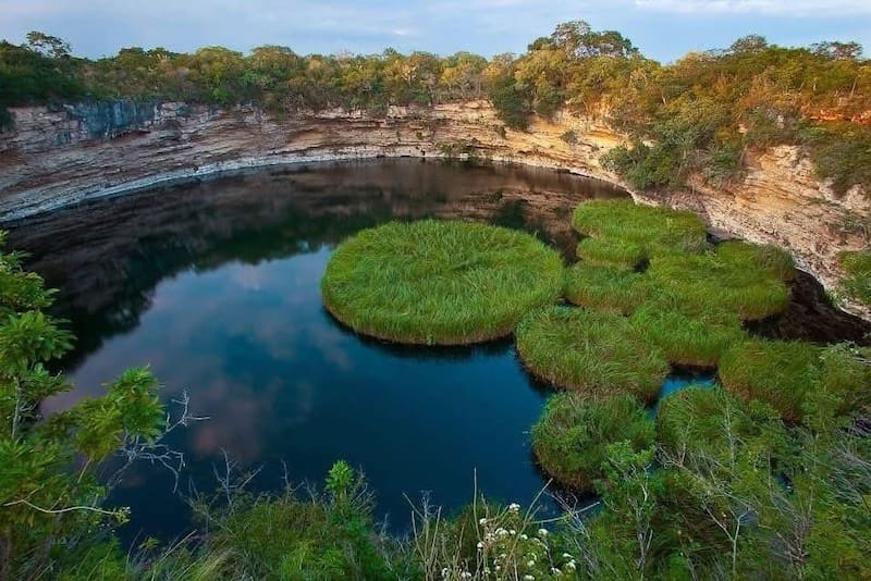 Poza Verde, El Caracol, Poza Azufrada y La Pilita.