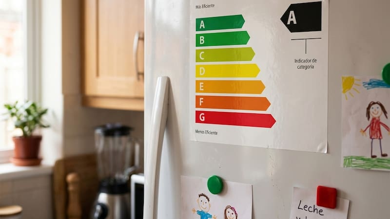 Escalas de la etiqueta de eficiencia energética