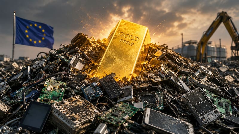 Europa descubre “oro” a través de la basura para lograr la plena independencia energética y dejar de lado a China