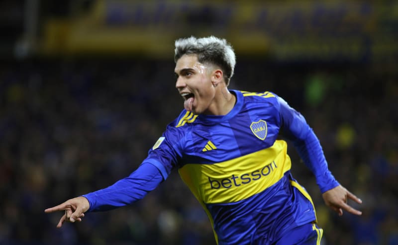 Exequiel Zeballos es el jugador mejor valorado de Boca