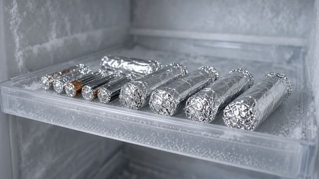 Meter las pilas AAA y AA en el congelador cubiertas con papel aluminio: para que sirve y cada cuánto hacerlo