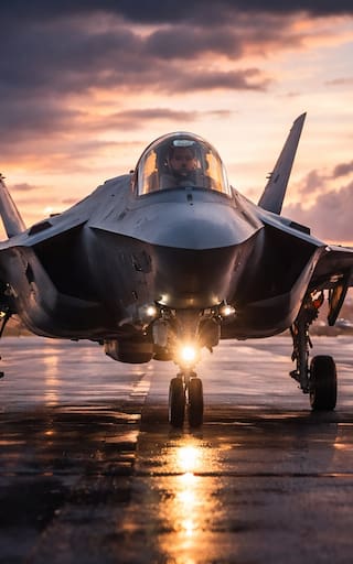 Aterriza en el país el avión de guerra más poderoso del mundo: la máquina que domina el campo de batalla y es el orgullo de una nación
