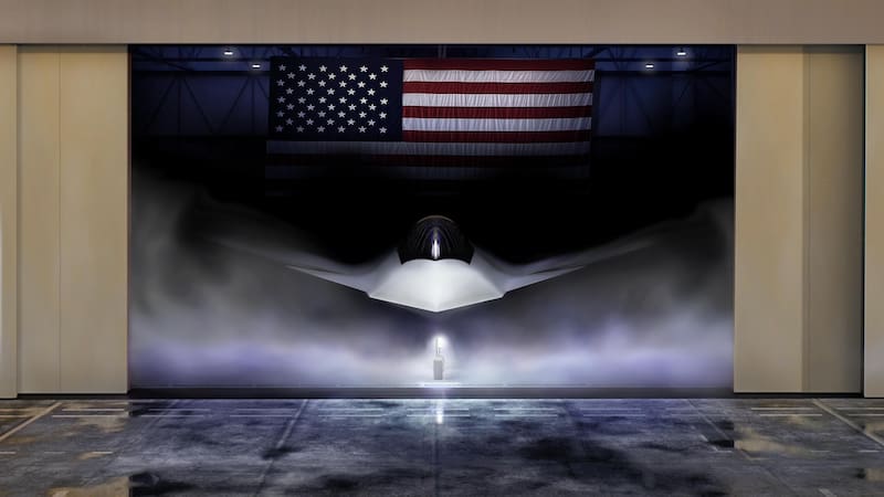 El primer F-47 ya se encuentra en fabricación y su primer vuelo está previsto para 2028. Fuente: US Air Force.