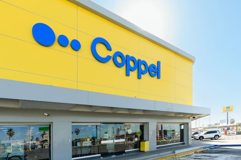 Fachada de Tienda Coppel