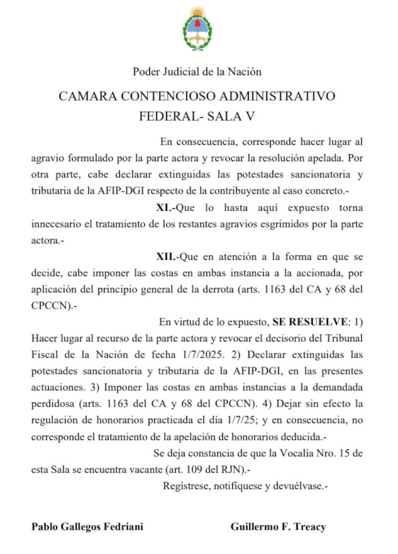Los camaristas entendieron que se vulneró el plazo razonable y declararon extinguidas las potestades tributaria y sancionatoria de la exAFIP en un caso de precios de transferencia de PAE