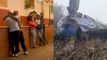 Tragedia aérea en Colombia | El desgarrador testimonio de la esposa del piloto fallecido: “No sabemos qué hacer”