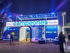 Palermo vibra con un Fan Fest para 20.000 personas para seguir al seleccionado en pantalla gigante