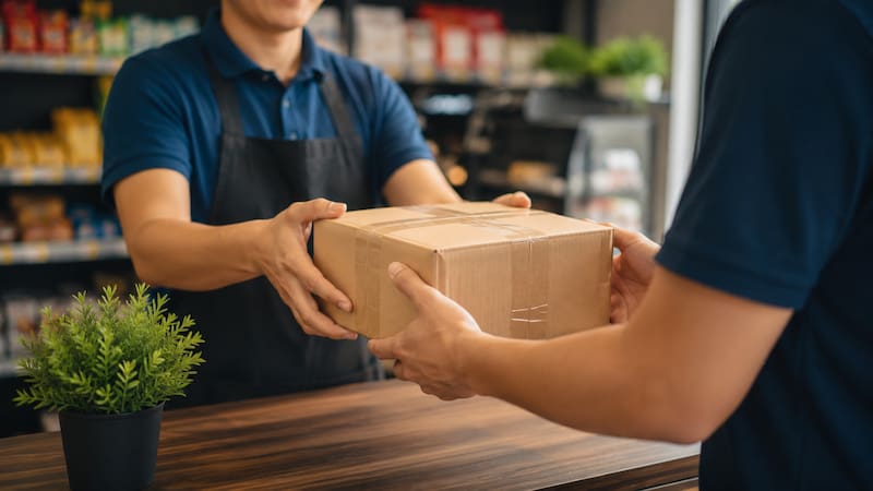 Las tienditas pueden ser centro de punto para paquetes.