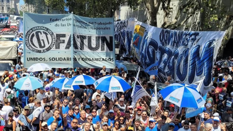 Movilización de FATUN.