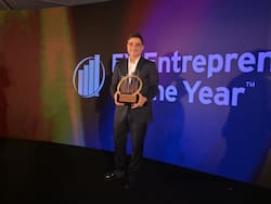 Federico Lauria, fundador y CEO de Dale Play, fue premiado como el emprendedor del año