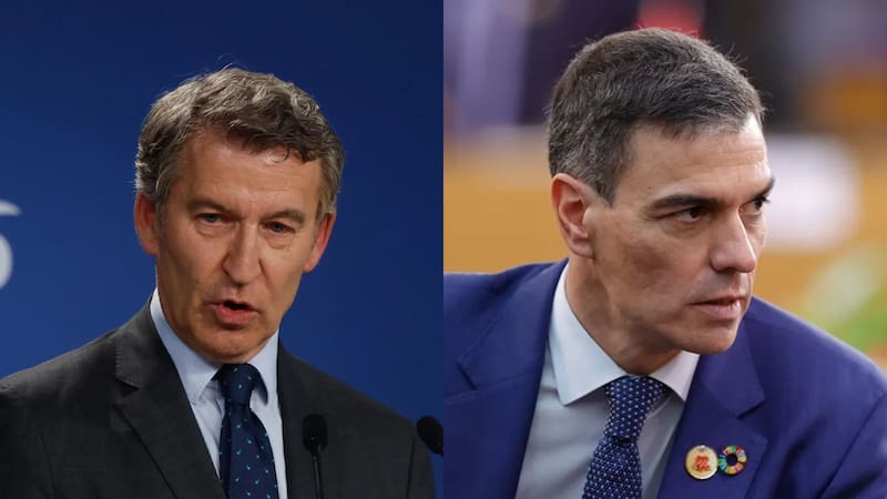Feijóo apunta contra Pedro Sánchez y afirma que los españoles no merecen “la agonía de un gobierno acabado”. Foto: EFE