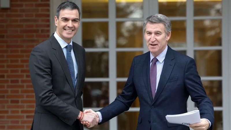 Feijóo insiste en que impedir la moción para pedir elecciones es la “degradación máxima del sanchismo”