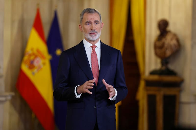 Discurso de Navidad | El rey Felipe VI advierte que la tensión política provoca "hastío, desencanto y desafección" en la sociedad.