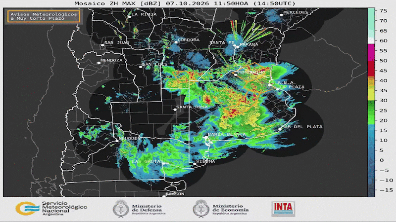 Fenómeno El Niño. Fuente: SMN.