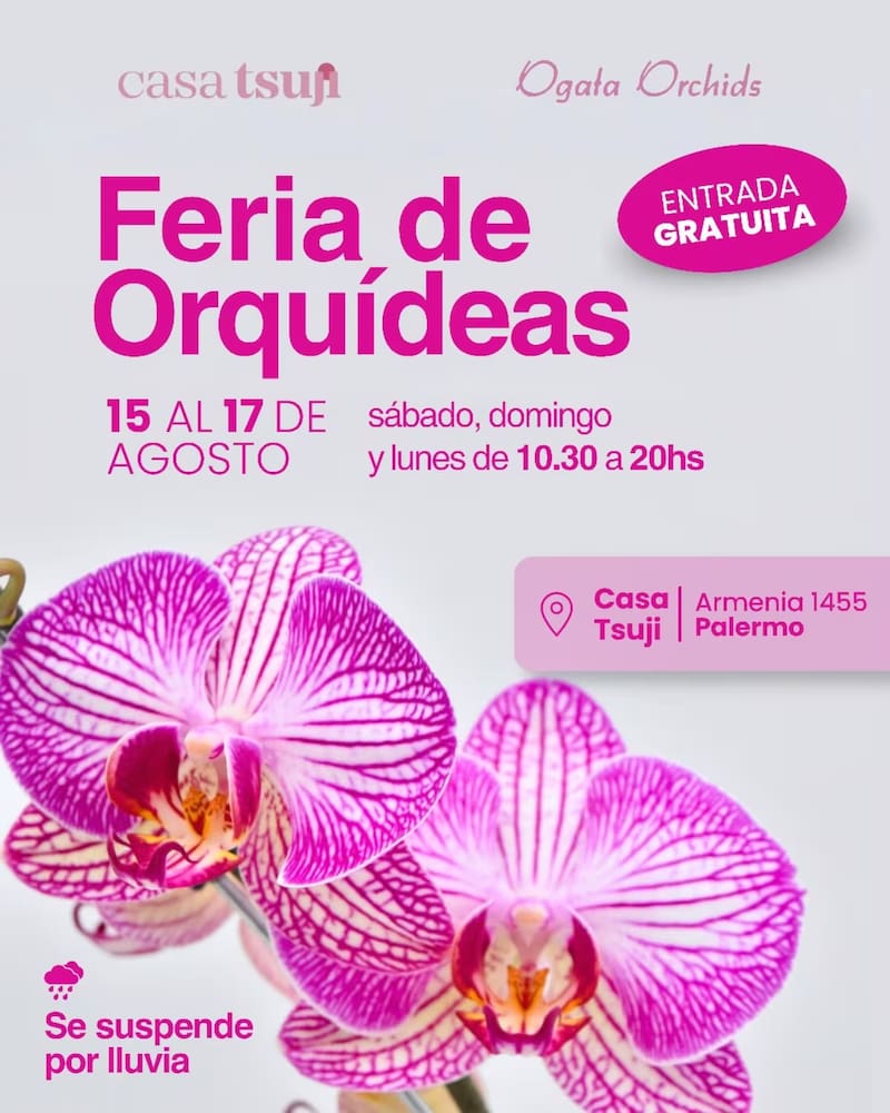 Feria de Orquídeas.