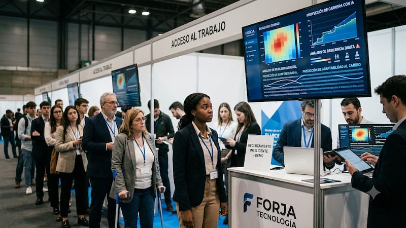 Fundación Adecco señala que 30% de las personas con discapacidad percibe la IA como una amenaza para su empleo y teme que introduzca nuevos sesgos en los procesos de contratación.