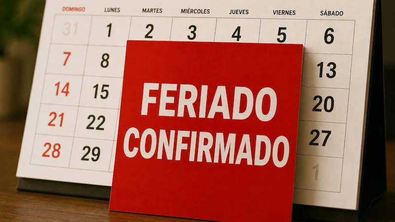 Septiembre sí tendrá feriados y habrá un nuevo fin de semana largo. Fuente: imagen ilustrativa.