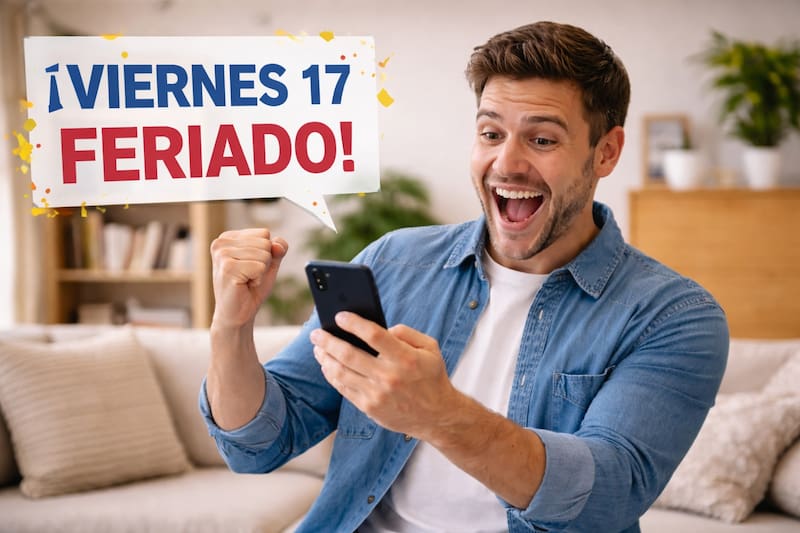 Decretan feriado el viernes 17 de abril y habrá un nuevo fin de semana largo para todas estas personas.