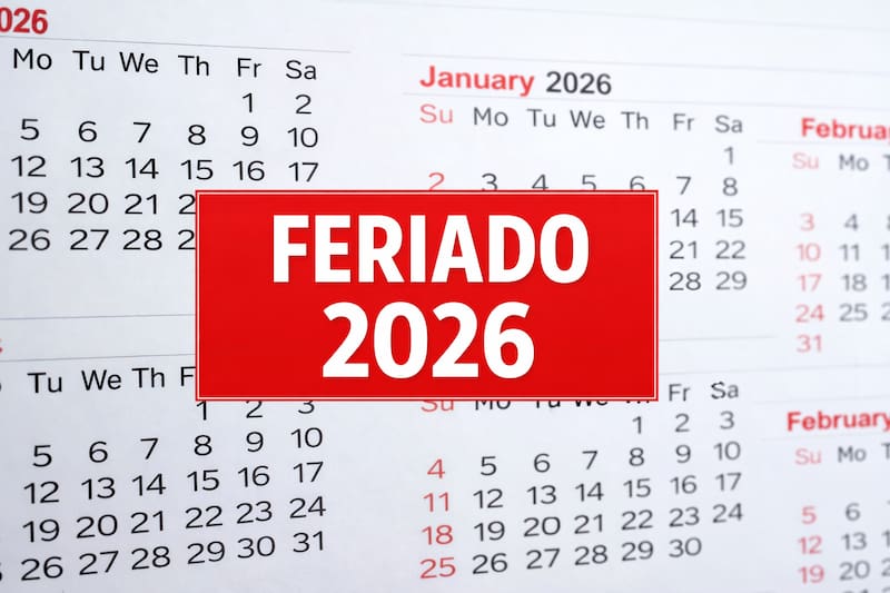 El nuevo año incluirá 11 feriados federales oficiales. Imagen: archivo.