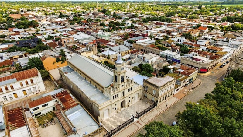 Vista de San Antonio de Areco.