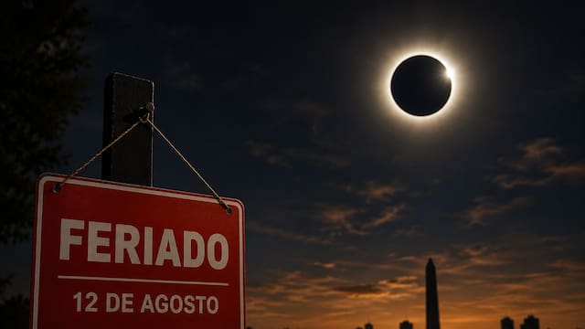 Es oficial | Activan la alerta por el eclipse solar: podrían cerrar los bancos, habrá restricciones todo el día y piden evitar desplazamientos