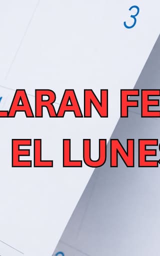 Confirmación oficial| El Gobierno decretó feriado para el próximo lunes en todo el país y habrá nuevo fin de semana largo en 2026: cierran escuelas, bancos y oficinas gubernamentales