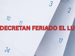 Es oficial | Declaran feriado el lunes 20 de julio y habrá otro asueto tras el 13 de julio