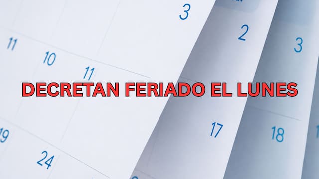 Es oficial | Declaran feriado el lunes 20 de julio y habrá otro asueto tras el 13 de julio