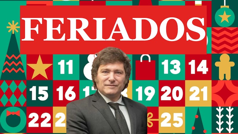 Milei decretó un nuevo feriado para Navidad.