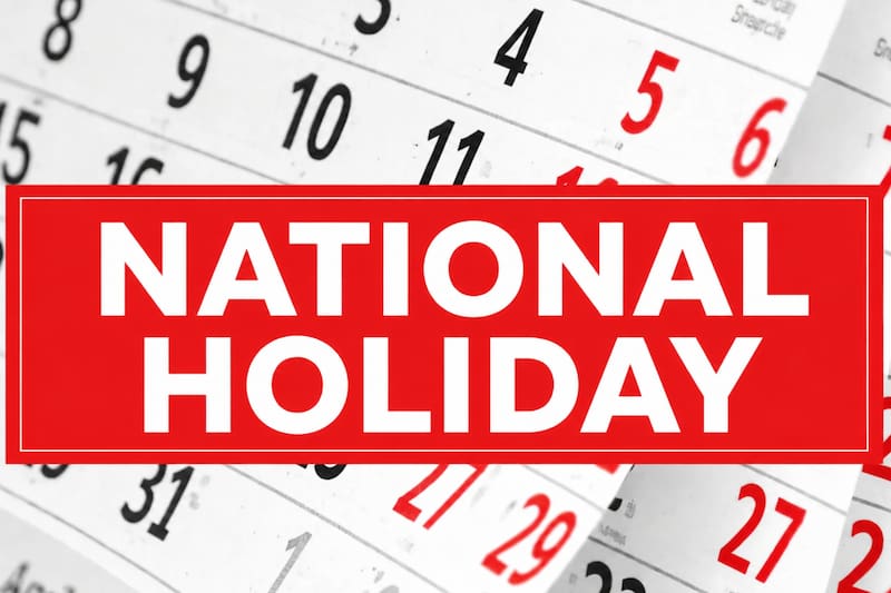 Friday, June 19, 2026, will be a federal holiday in the United States to commemorate the end of slavery.