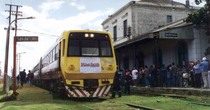Primer Tren Solidario a San Antonio de Areco.