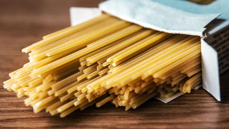 FDA announced the recall of a popular pasta due to potential Listeria contamination. Image: Shutterstock.