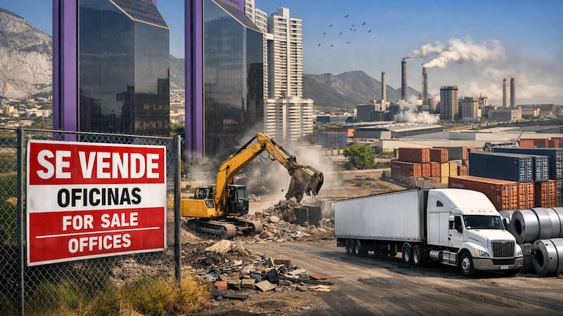 Fibra MTY desinvierte millones en NL y Juárez para apostar todo al negocio industrial Foto: (IA)