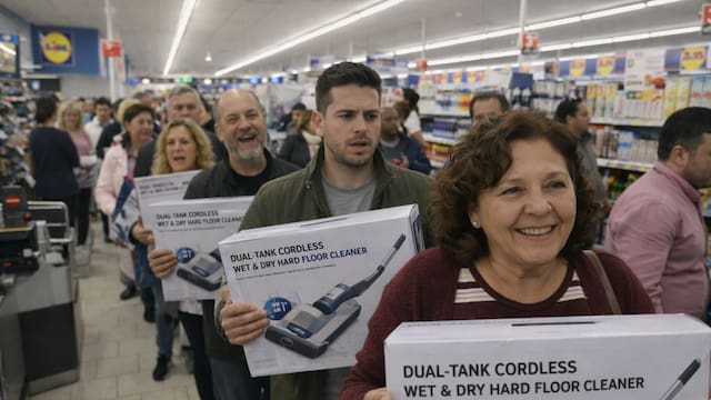Dile adiós al polvo | Este aparato de Lidl provoca largas filas en tiendas: todos lo quieren para eliminar la suciedad