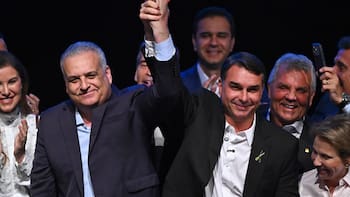 Flávio Bolsonaro anunció su candidato a vice para enfrentar a Lula: quién es y cuáles son sus antecedentes