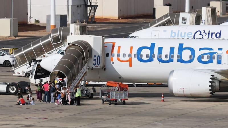 Un vuelo de rescate de Flydubai aterrizó en Ben Gurion con unos 180 pasajeros del avión que protagonizó un fallido ataque terrorista.