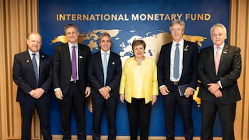 Caputo se reunió con Georgieva en el FMI con la revisión aprobada: de qué hablaron